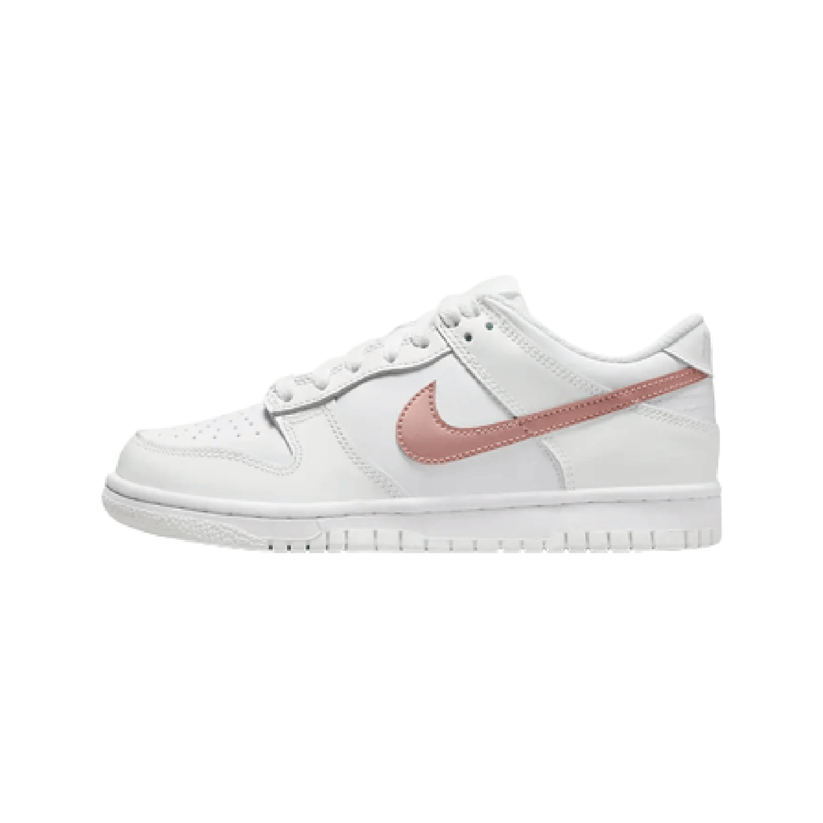 Dunk Low Older Kids’ Shoes – White