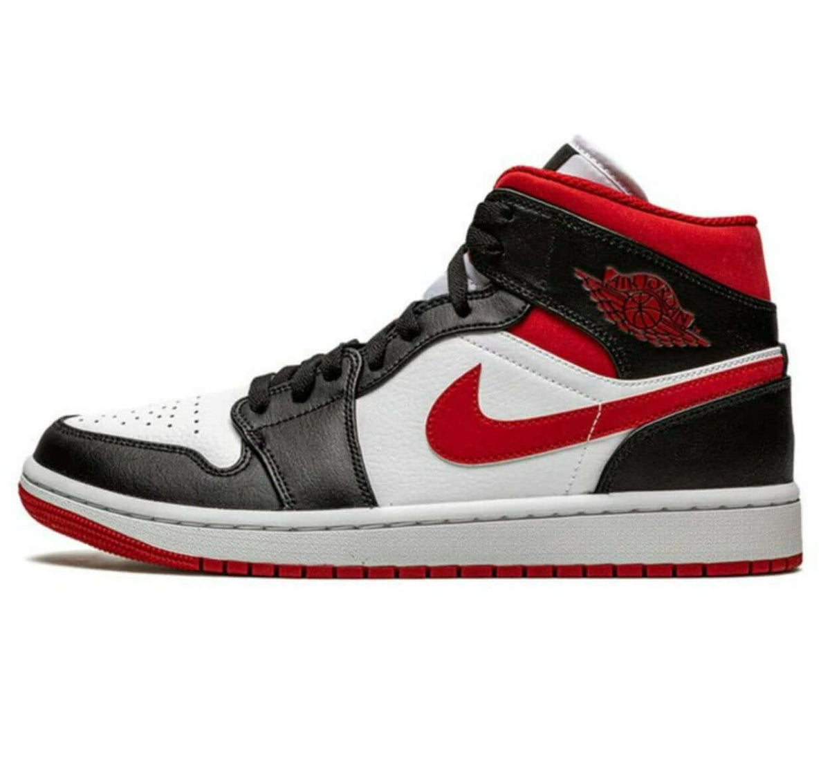 Air Jordan 1 Mid GS ‘Gym Red Black White’