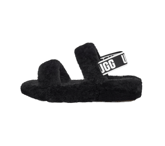 OH Yeah Slide Slippers – Black