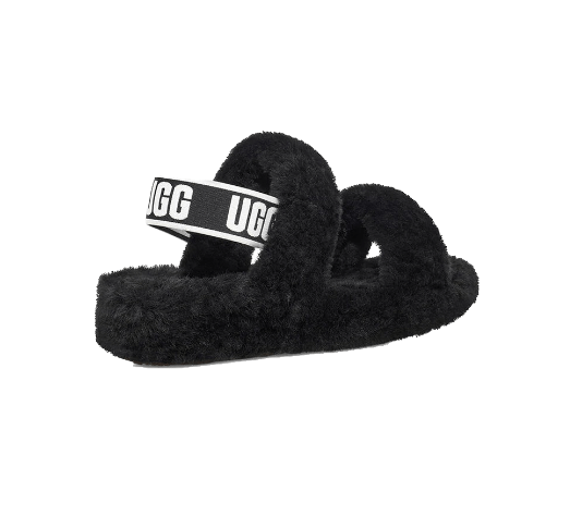 OH Yeah Slide Slippers – Black