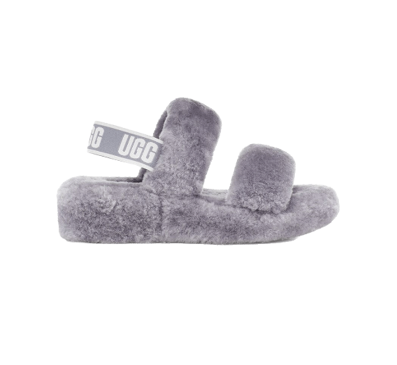 OH Yeah Slide Slippers – Grey