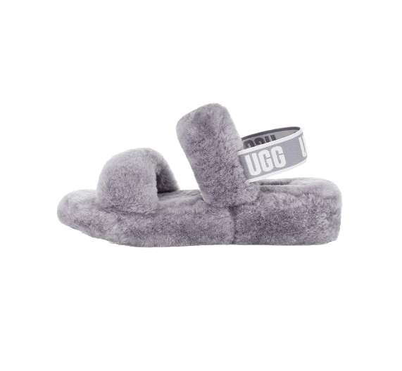 OH Yeah Slide Slippers – Grey