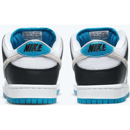 SB Dunk Low Neutral Grey Laser Blue
