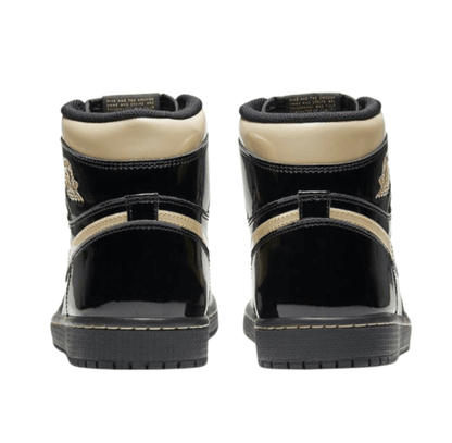 Jordan 1 High OG Patent Black Gold