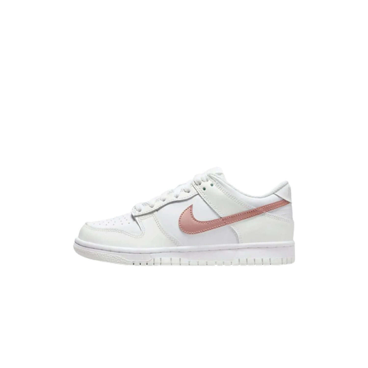 Dunk Low Older Kids’ Shoes – White