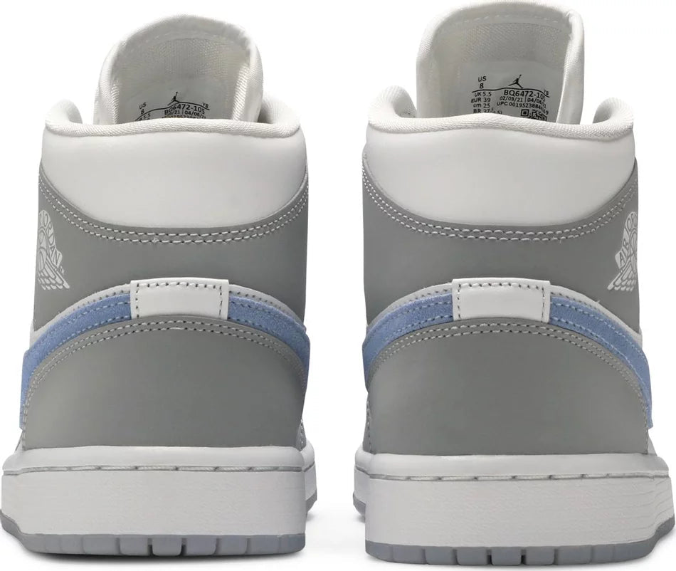 Air Jordan 1 Mid Wmns ‘Wolf Grey Aluminum’