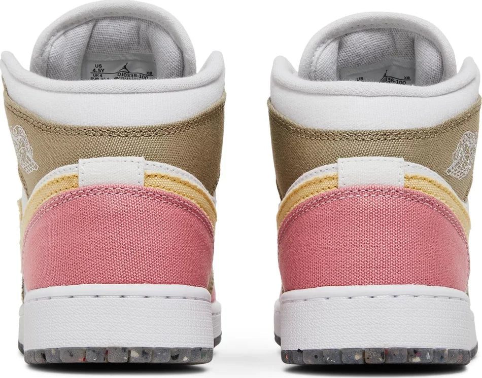 Air Jordan 1 Mid SE GS ‘Pastel Grind’