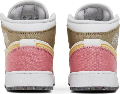 Air Jordan 1 Mid SE GS ‘Pastel Grind’
