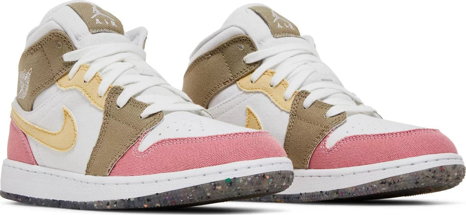 Air Jordan 1 Mid SE GS ‘Pastel Grind’