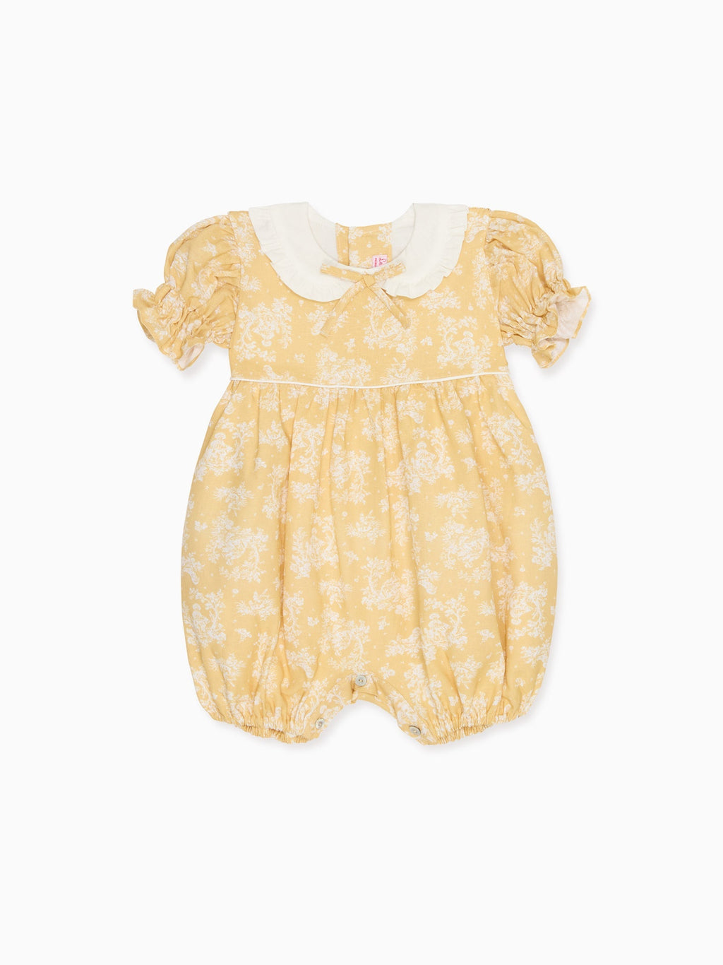 Sara Girl Dress & Abril Baby Romper Outfit Bundle