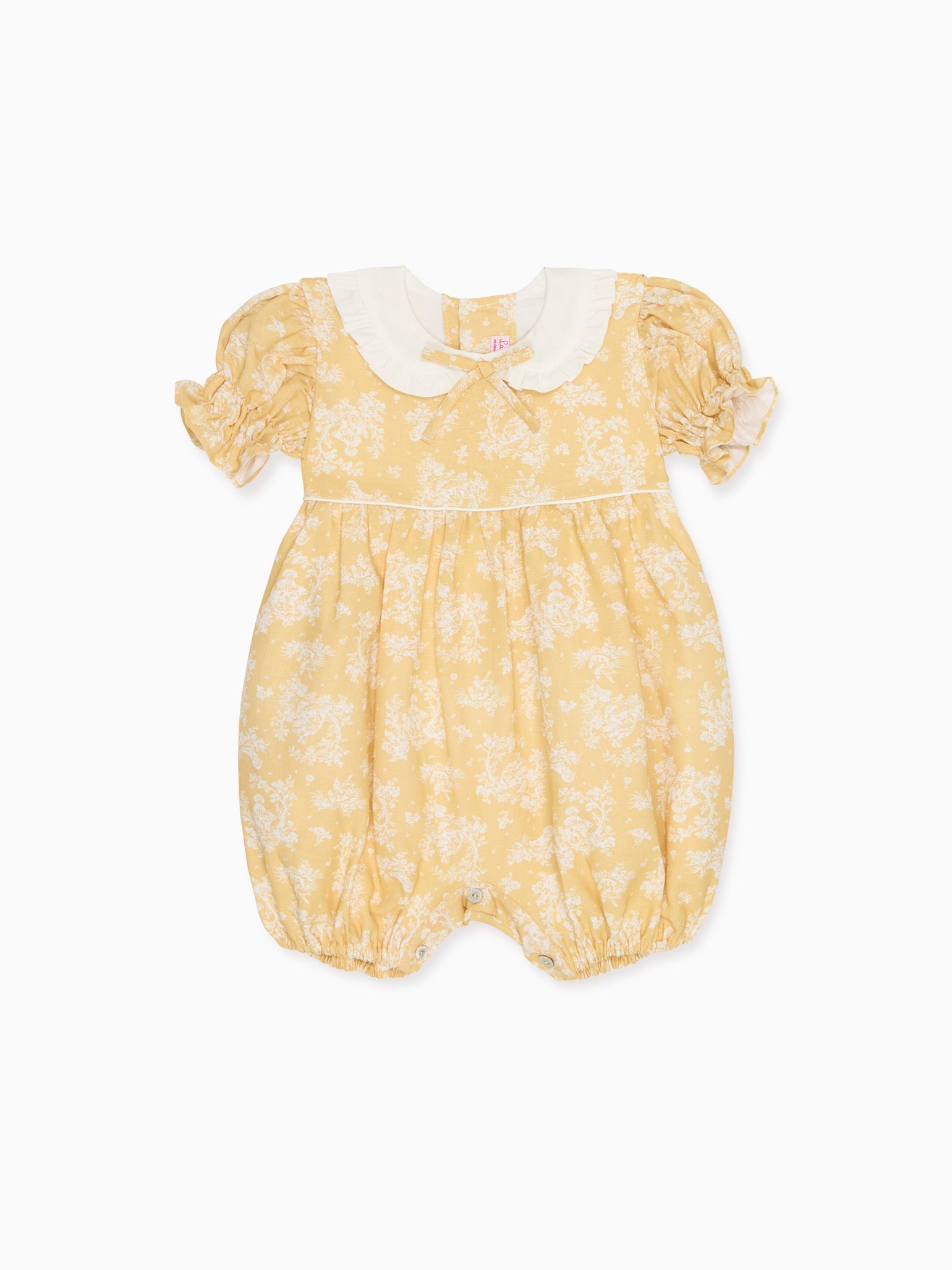 Sara Girl Dress & Abril Baby Romper Outfit Bundle