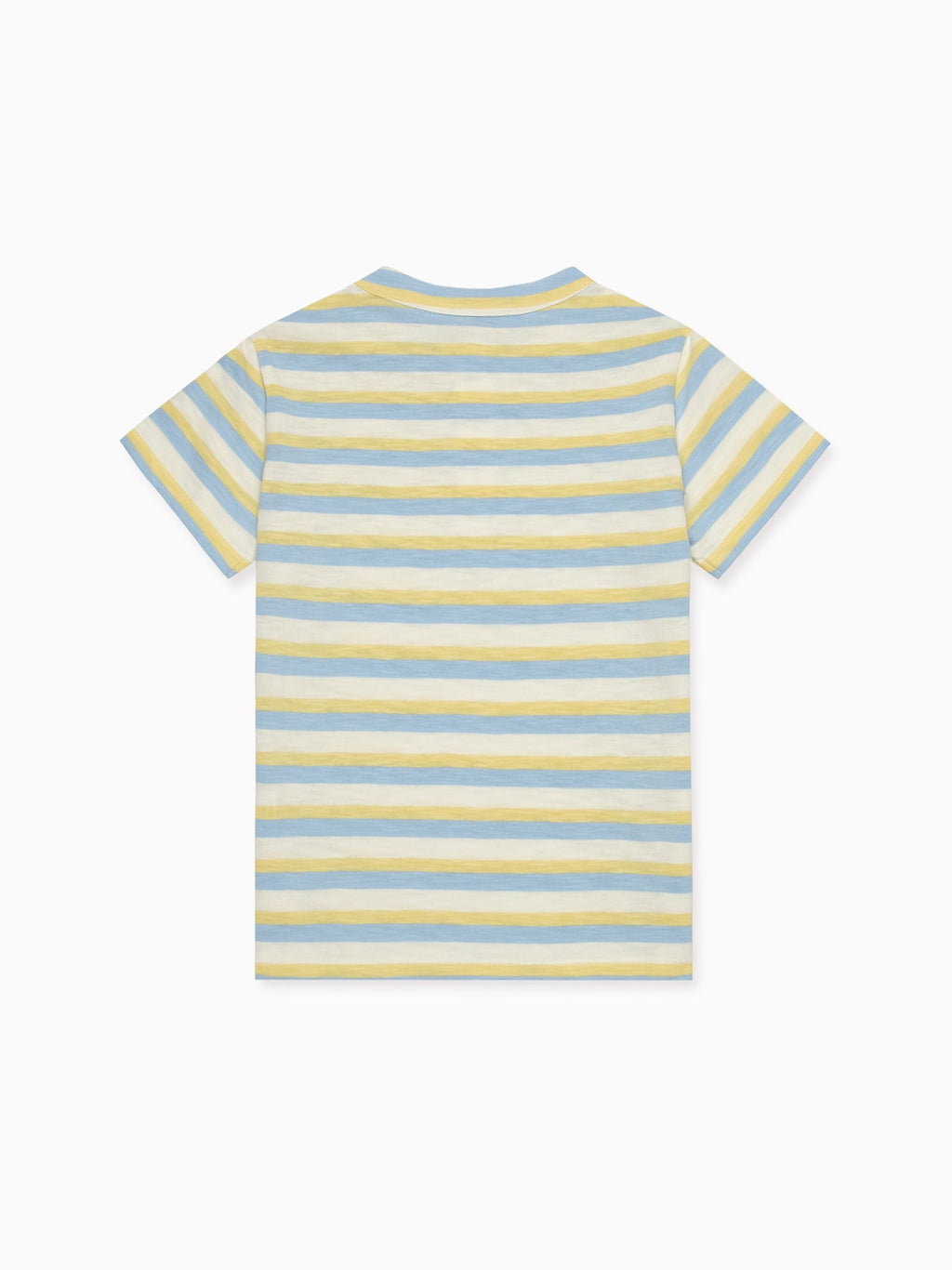 Lemon Stripe Alcon Boy Polo Shirt
