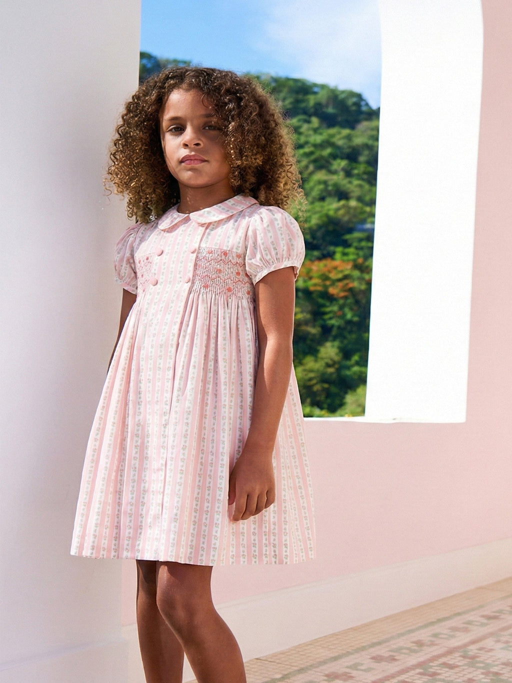 Arcadia Girl Dress & Baby Set Outfit Bundle