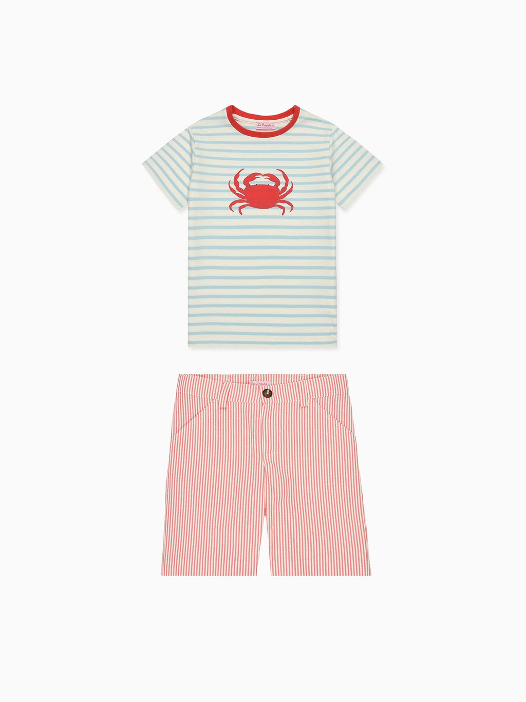 Cangrajo Kids T-Shirt & Romo Boy Shorts Outfit Bundle
