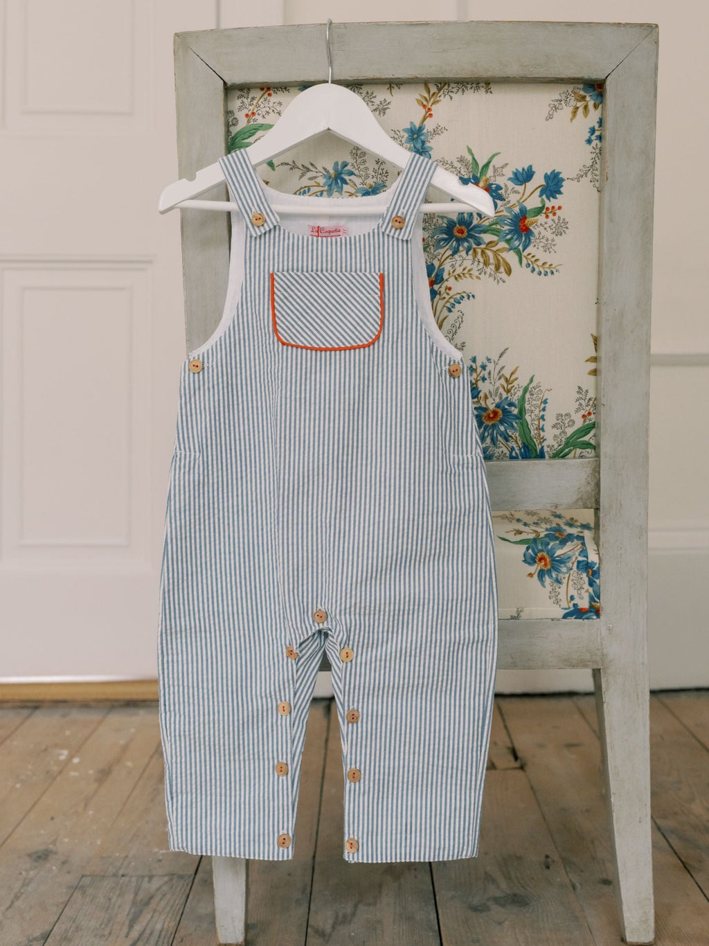 Milo Baby Top & Coroza Baby Dungarees Outfit Bundle