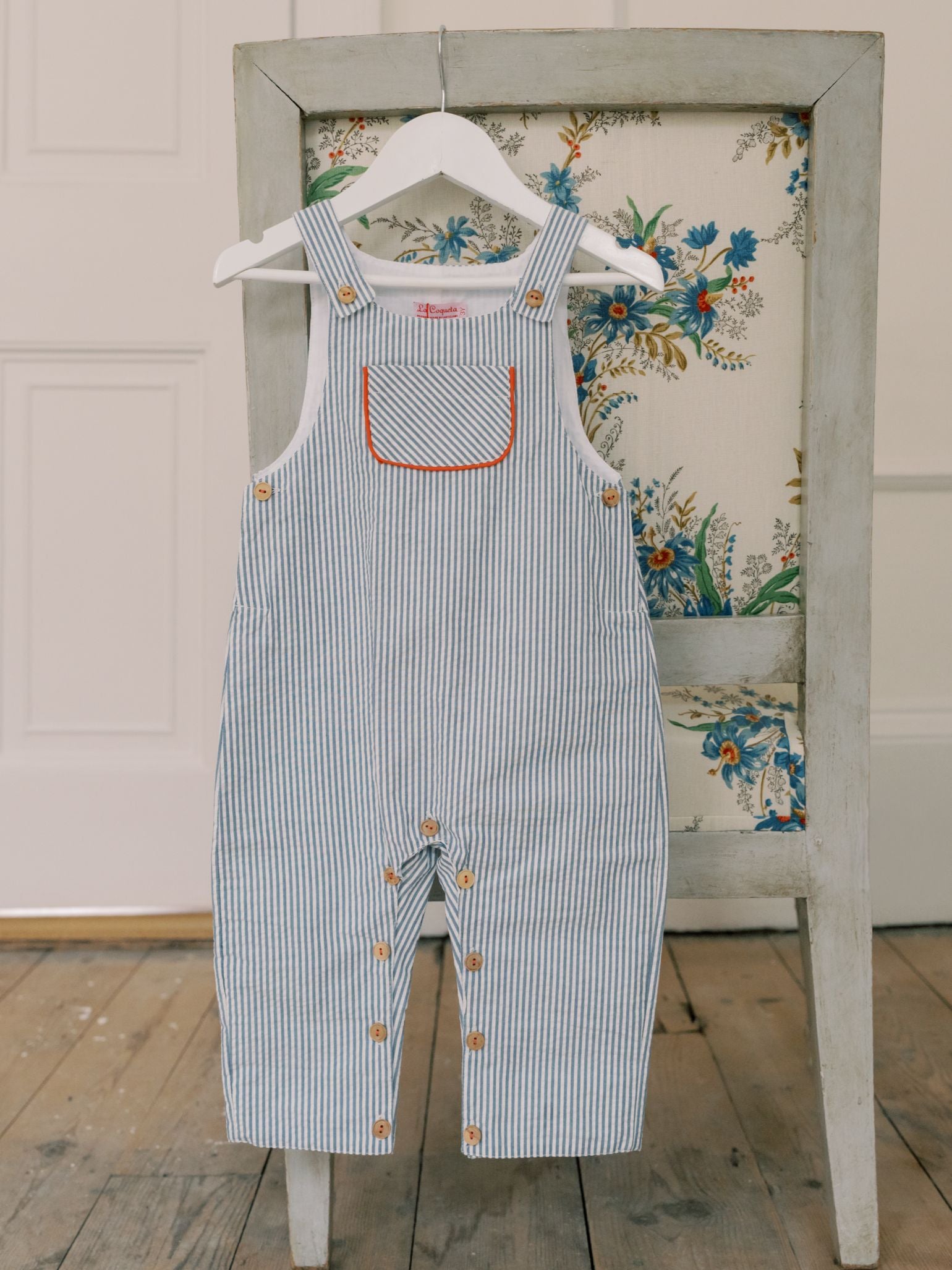 Milo Baby Top & Coroza Baby Dungarees Outfit Bundle
