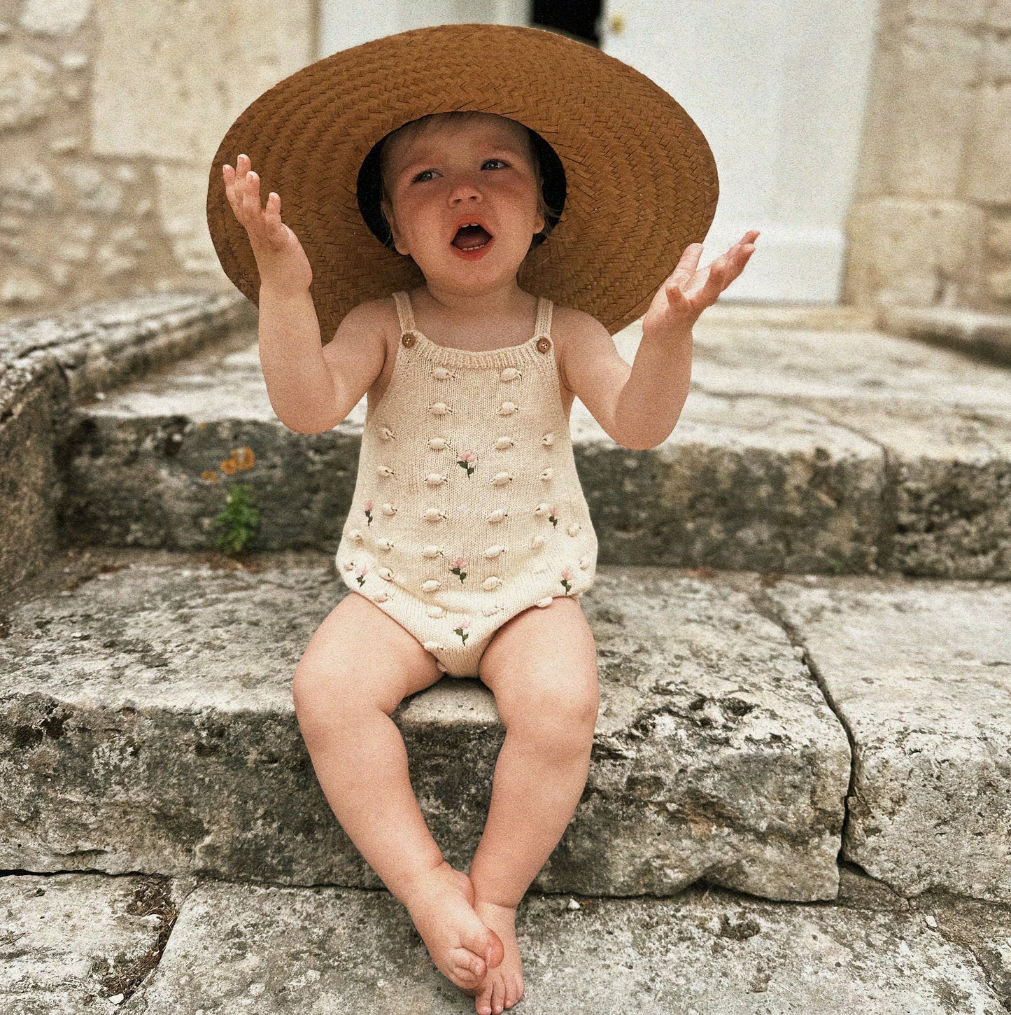 Dominos Knitted Romper