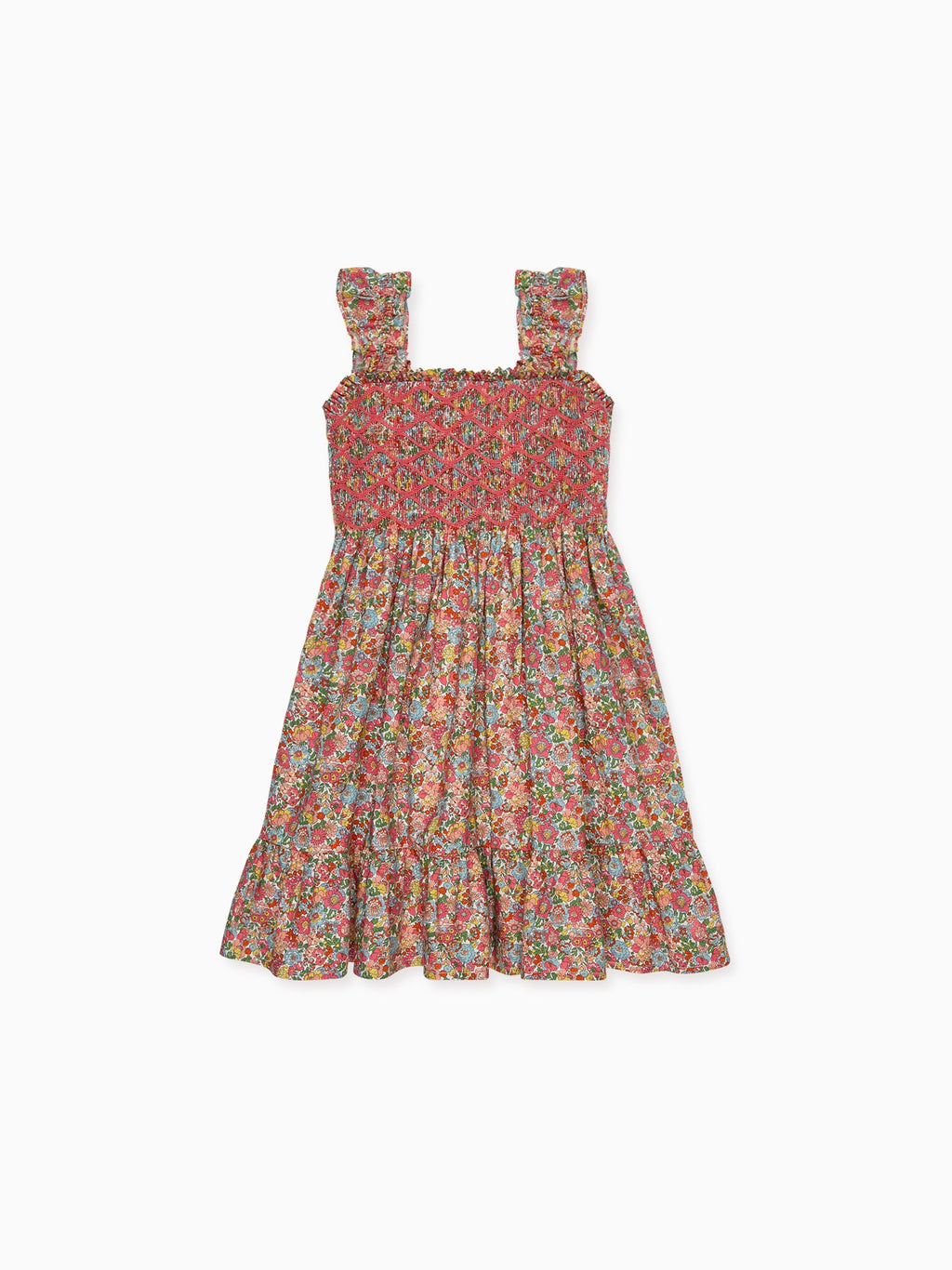 Evelia Made With Liberty Fabric Girl Dress & Sofia Girl Sandals Outfit Bundle