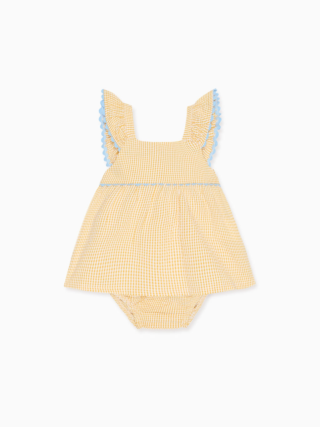 Aimee Girl Dress & Elicia Baby Summer Set Outfit Bundle