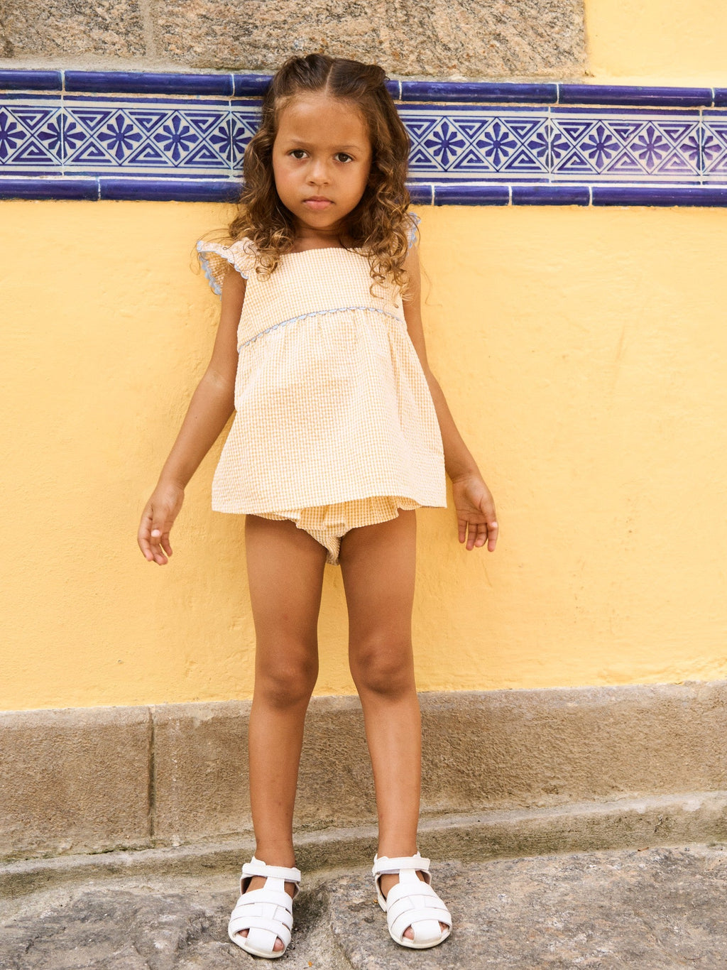 Aimee Girl Dress & Elicia Baby Summer Set Outfit Bundle
