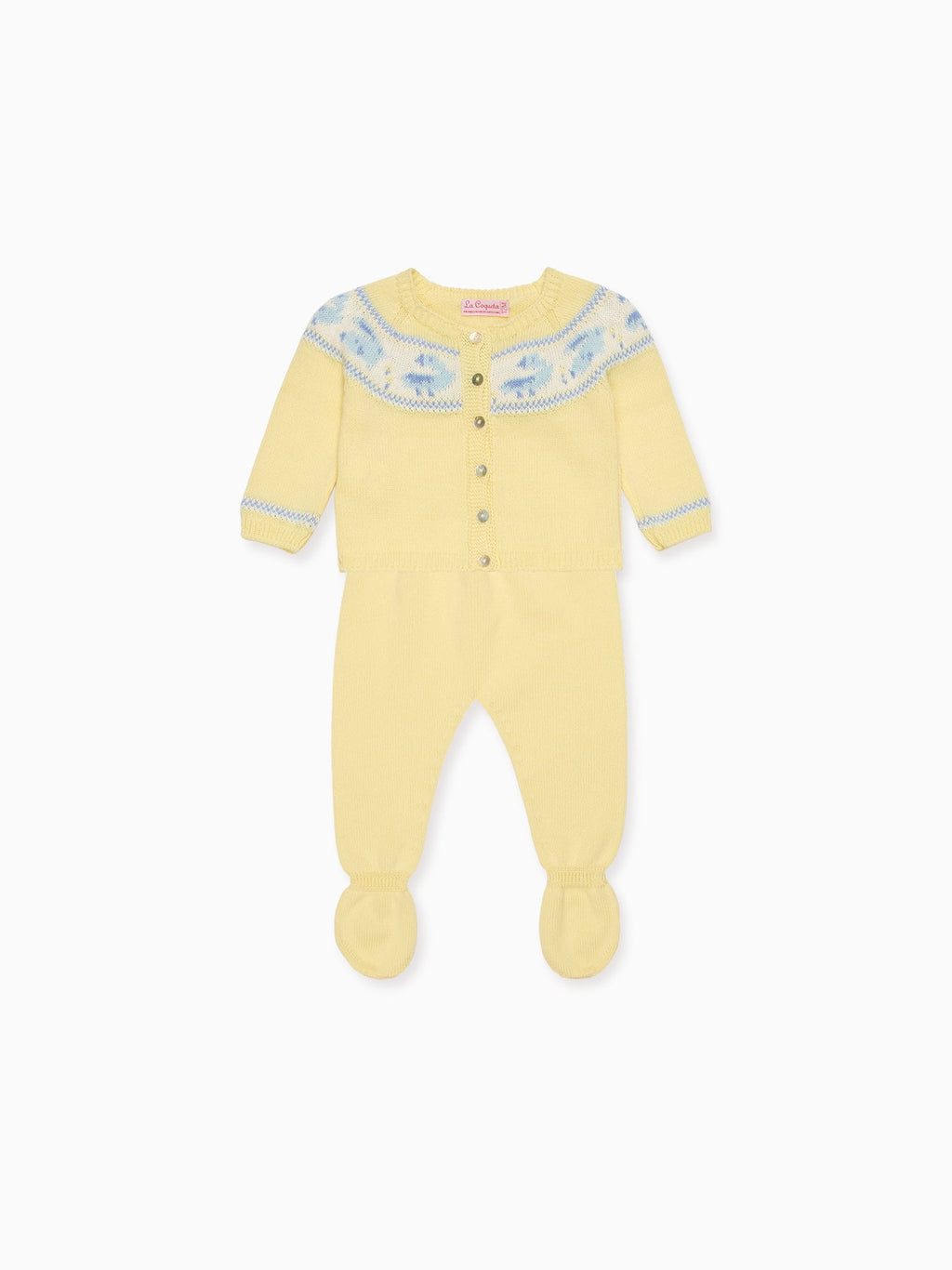 Lemon Kayra Cotton Baby Knitted Gift Box Set