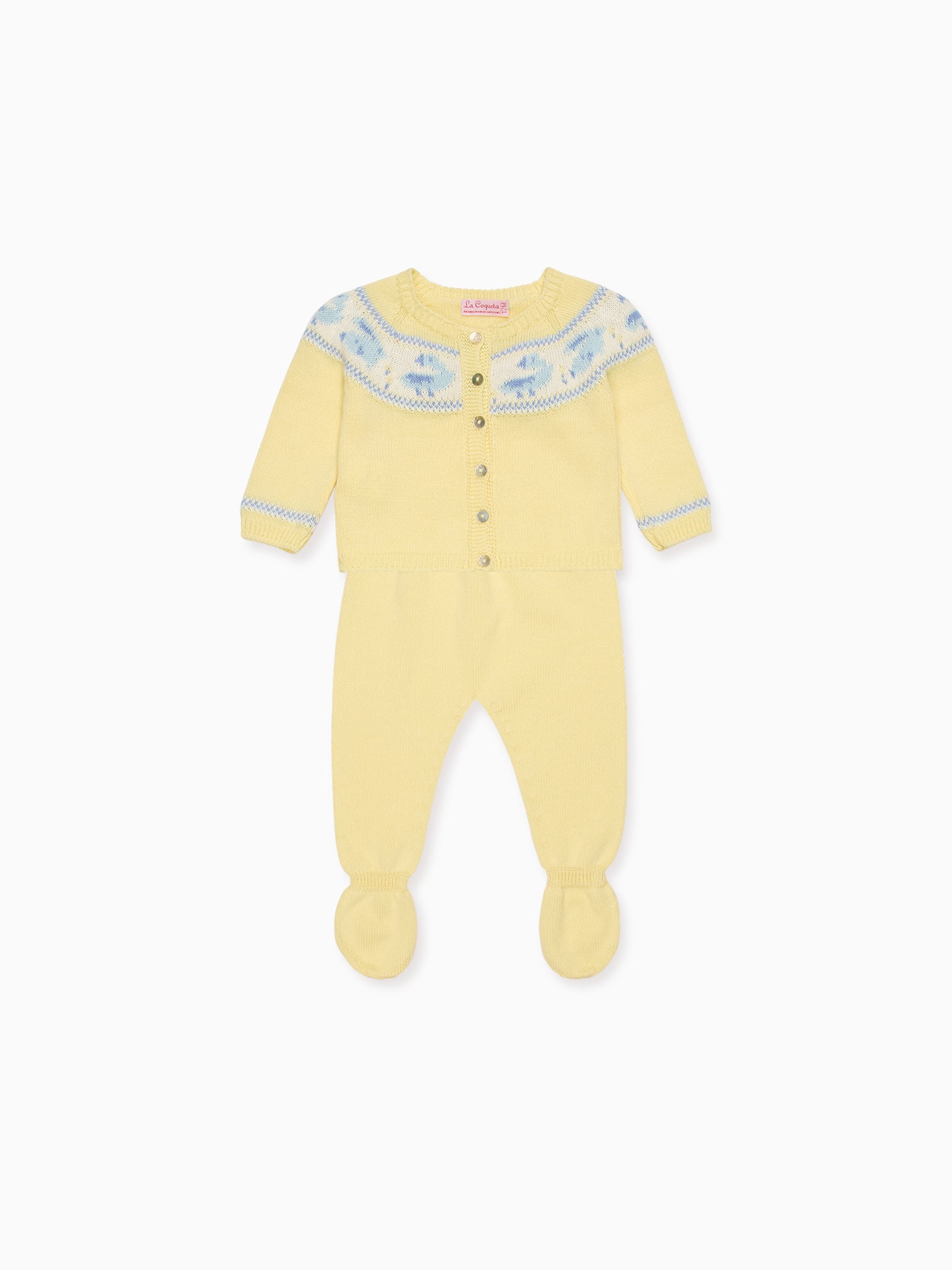 Lemon Kayra Cotton Baby Knitted Gift Box Set