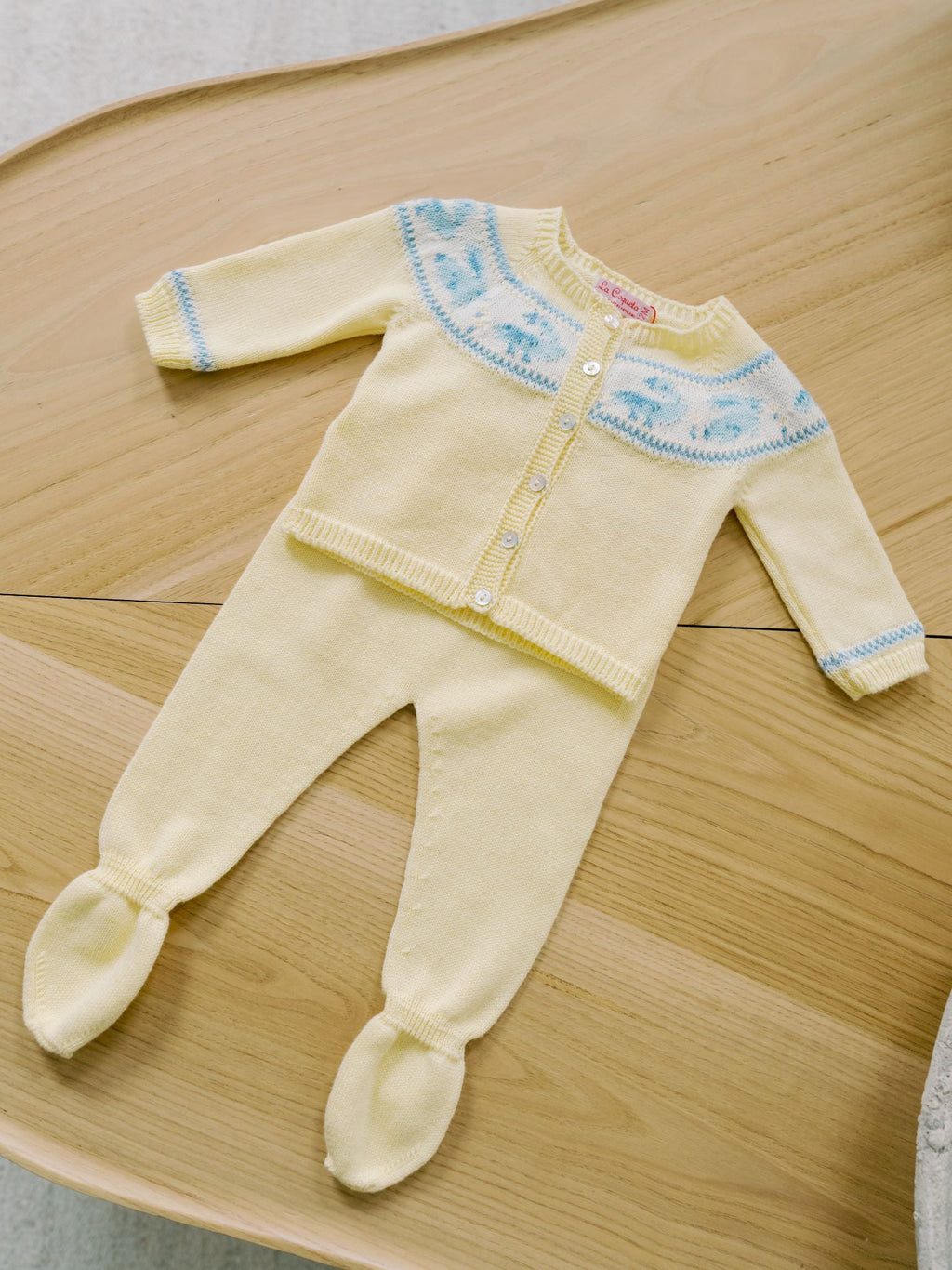 Lemon Kayra Cotton Baby Knitted Gift Box Set