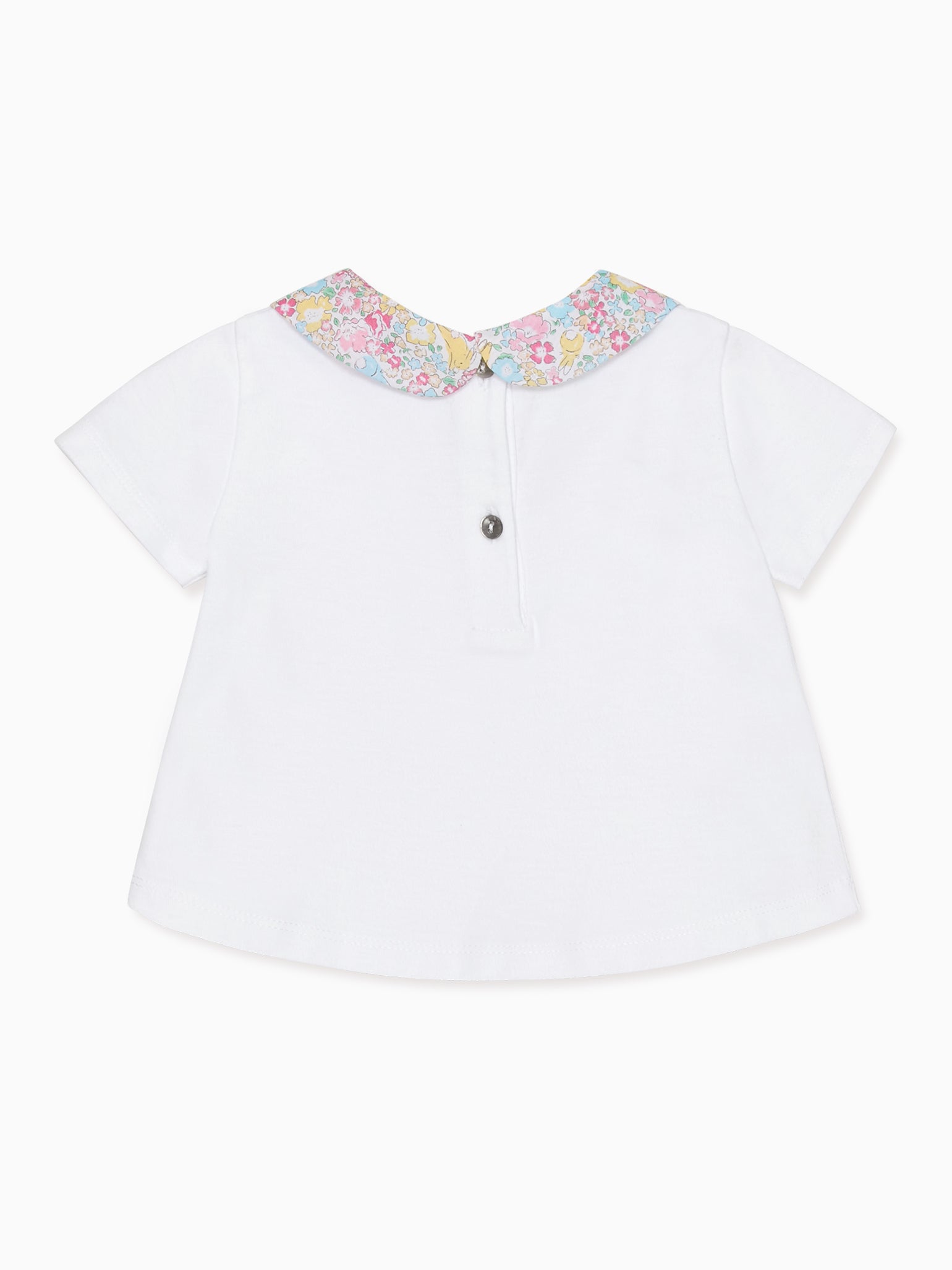 Leo Baby Girl Top & Nova Baby Girl Dungarees Outfit Bundle