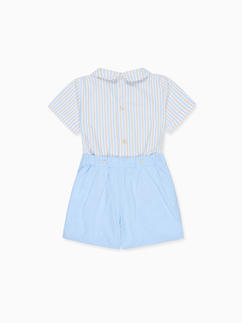 Caramel Stripe Mattia Baby Boy Set
