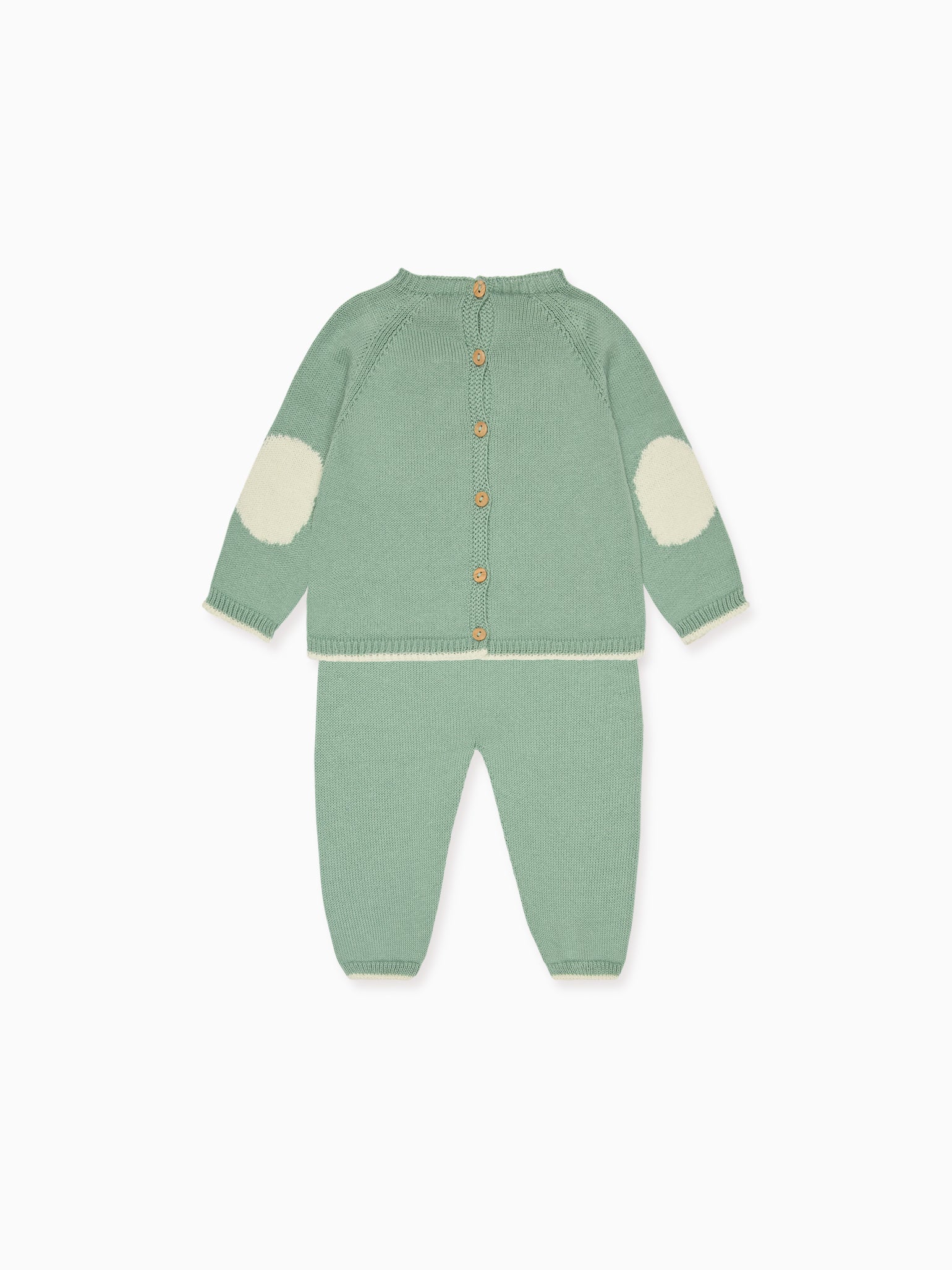 Sage Mirlo Cotton Baby Knitted Gift Box Set