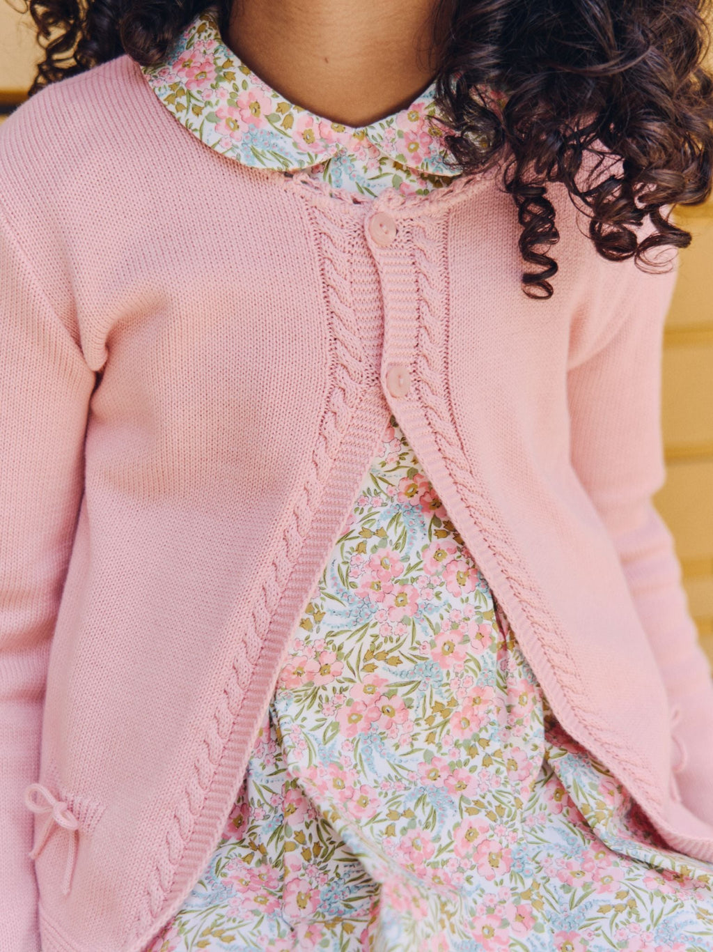 Arcadia Girl Dress, Arcona Girl Cardigan & Girl Wide Headband Outfit Bundle