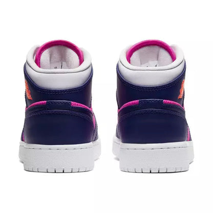 Jordan 1 Mid ‘Fire Pink Barely Grape’