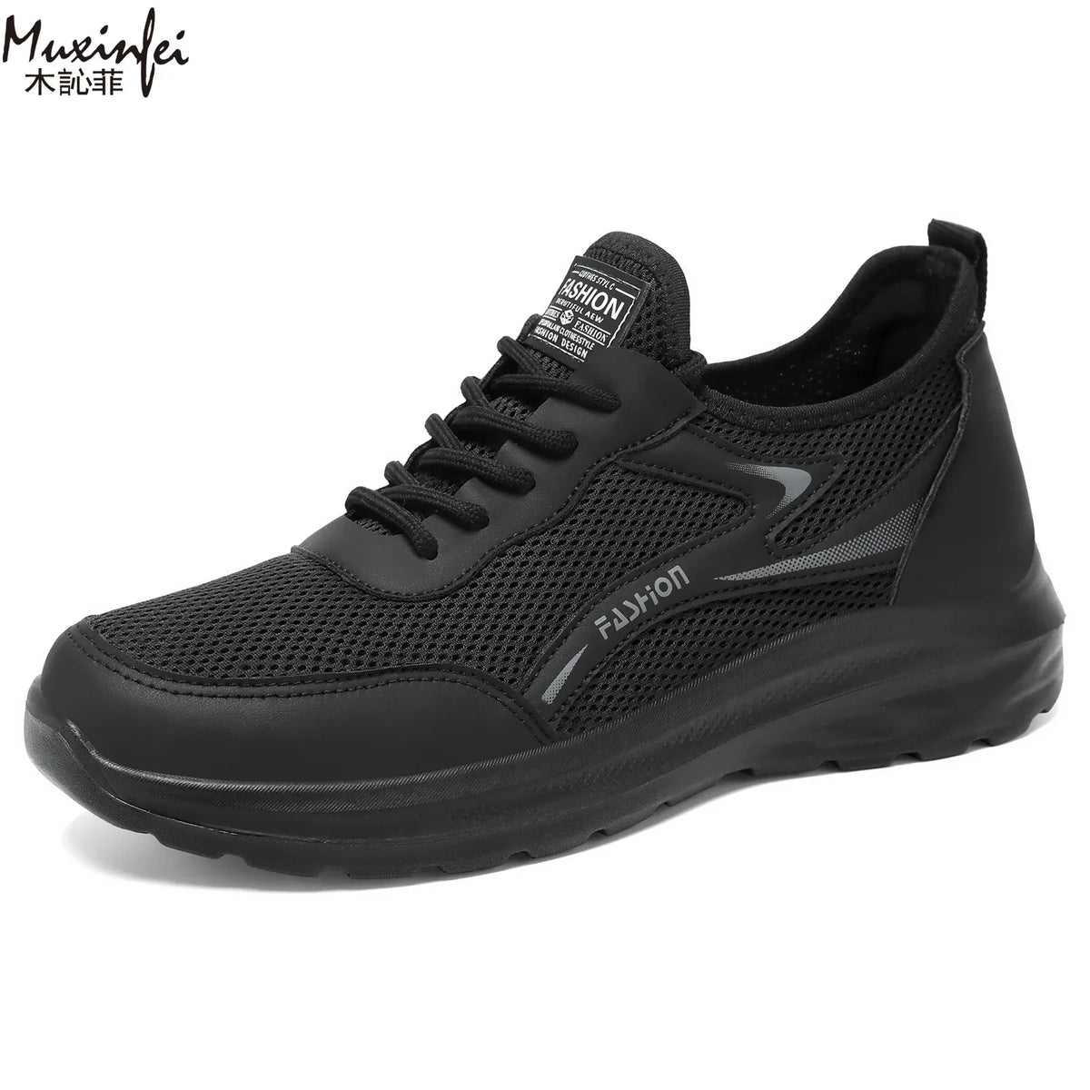 Men's Breathable Mesh Sneakers – Lightweight Sport Running Shoes