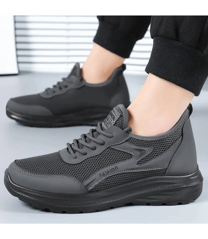 Men's Breathable Mesh Sneakers – Lightweight Sport Running Shoes