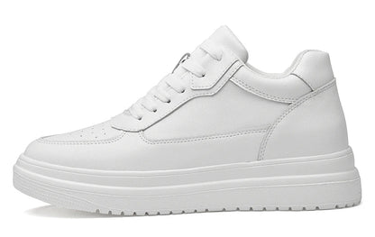 Men's Leather Elevator Sneakers – Height Increase 6cm / 8cm / 10cm