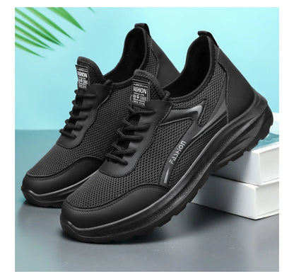 Men's Breathable Mesh Sneakers – Lightweight Sport Running Shoes