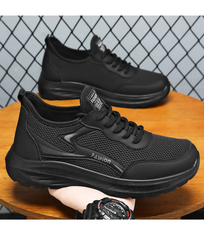 Men's Breathable Mesh Sneakers – Lightweight Sport Running Shoes