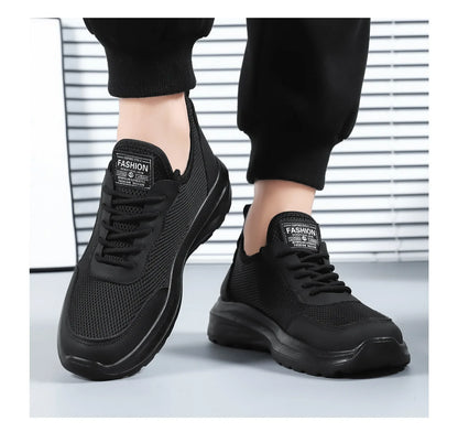 Men's Breathable Mesh Sneakers – Lightweight Sport Running Shoes