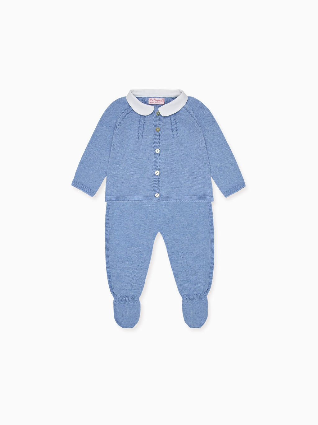 Blue Samson Cotton Baby Knitted Gift Box Set