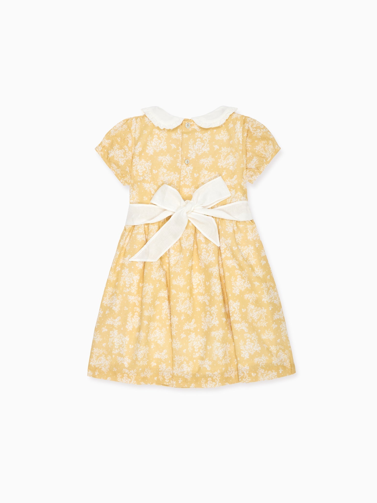Sara Girl Dress & Abril Baby Romper Outfit Bundle