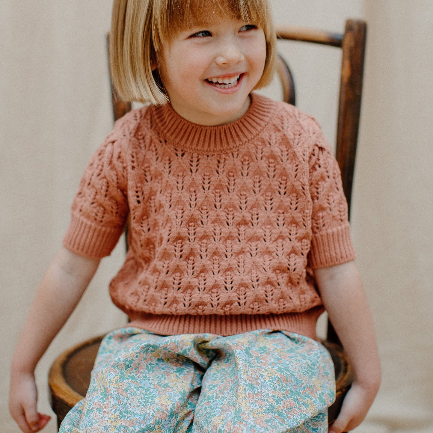 Scrabble Short Sleeve Jumper